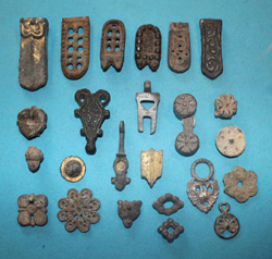 Avars, Belt and Strap Adornments, c. 7th-8th Cent AD, 24-Pack!